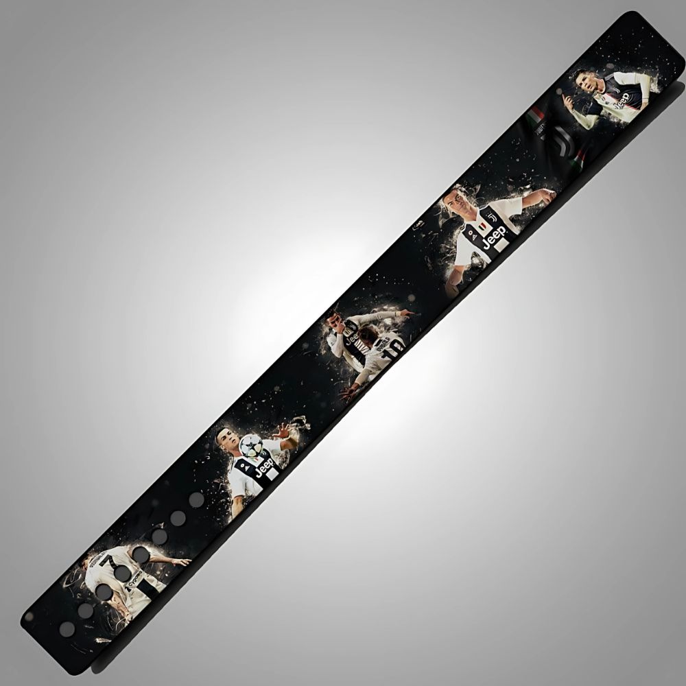 Cristiano Ronaldo Juventus-themed weightlifting belt

