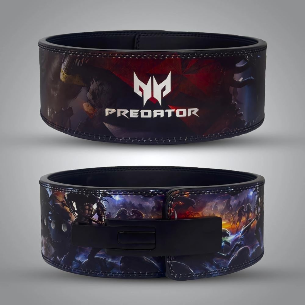 Durable Predator weight lifting belt with ergonomic support